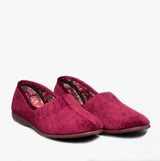 GBS AUDREY Womens Slippers Burgundy