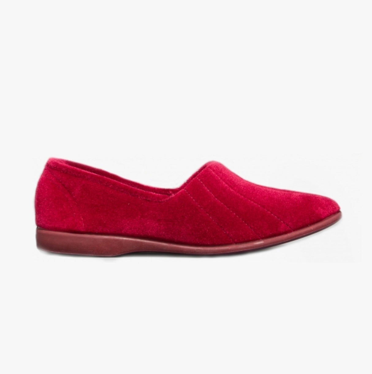 GBS AUDREY Slip On Womens Slippers Red