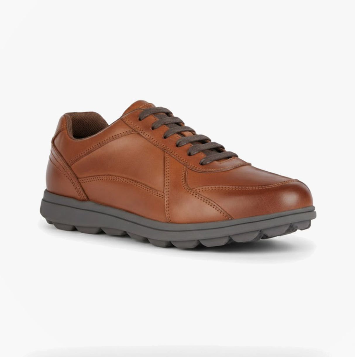 GEOX U SPHERICA EC12 Mens Trainers Cognac