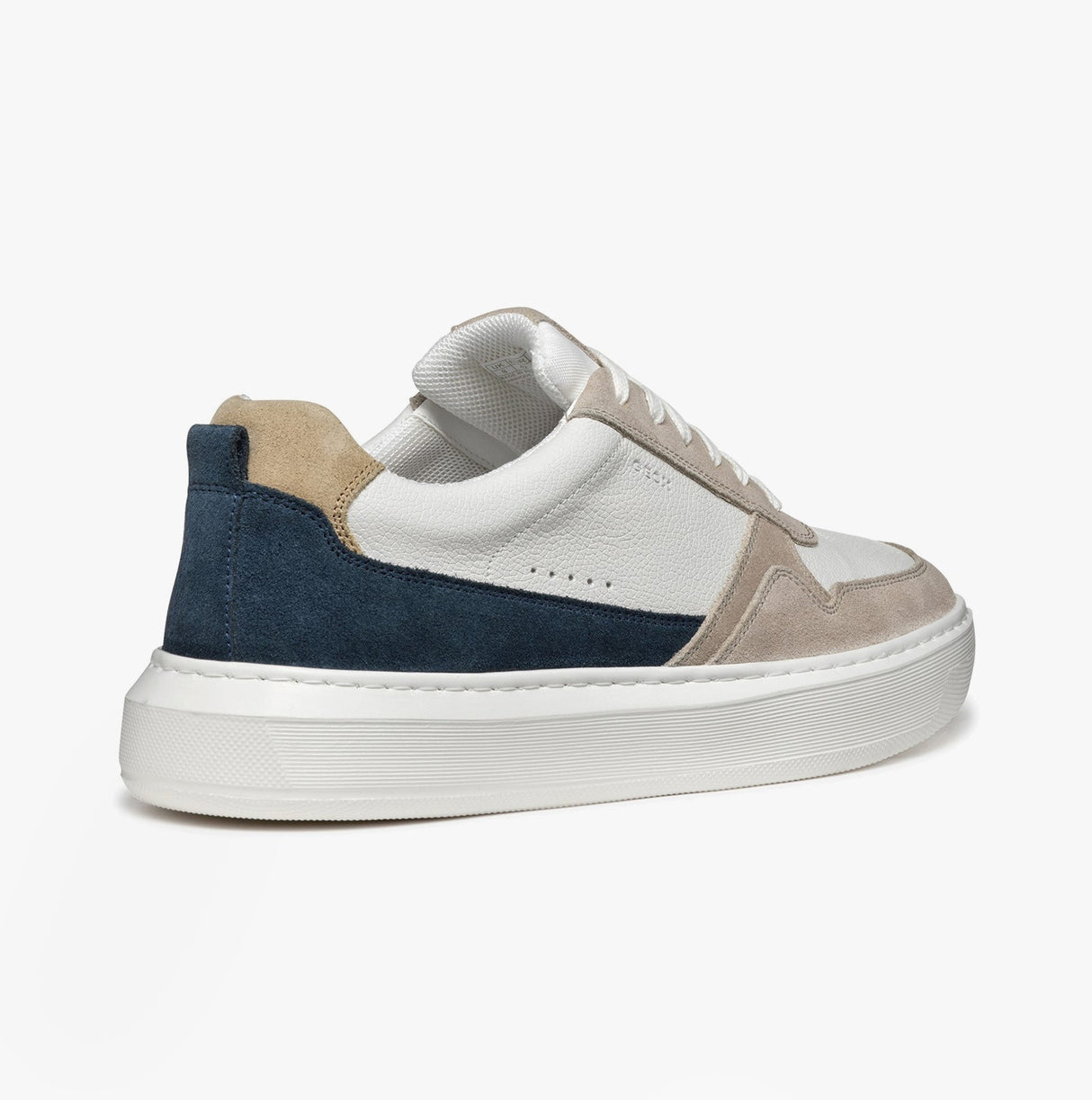 GEOX U DEIVEN Mens Trainers Sand/White