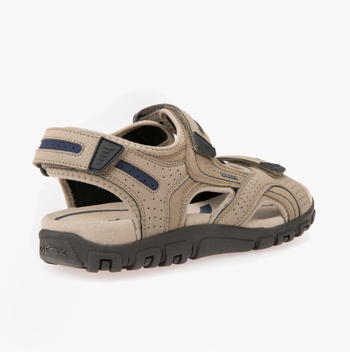 GEOX UOMO SANDAL STRADA Mens Sandals Sand/Navy