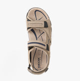 GEOX UOMO SANDAL STRADA Mens Sandals Sand/Navy