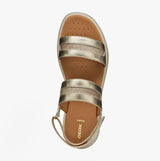 GEOX D CAMALEI Womens Sandals Light Gold