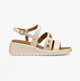 GEOX D MELICONIA Womens Sandals Papyrus