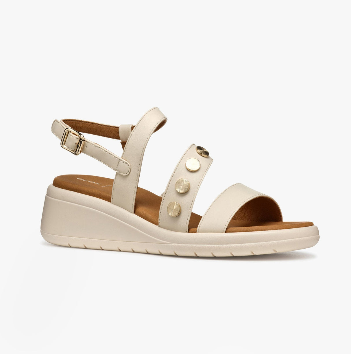 GEOX D MELICONIA Womens Sandals Papyrus