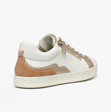 GEOX D BLOMIEE Womens Trainers Optic White/Nude