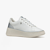 GEOX D SUNNETTY Womens Trainers White/Silver