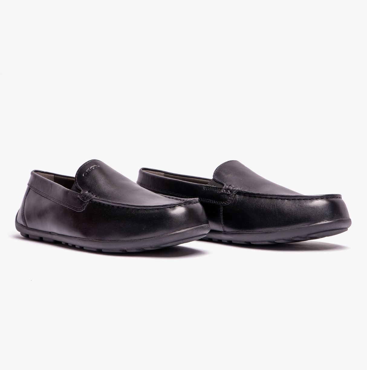 GEOX J NEW FAST BOY Boys School Shoes Black