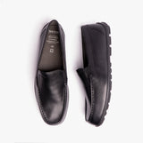 GEOX J NEW FAST BOY Boys School Shoes Black