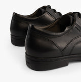 GEOX FEDERICO C Boys Leather School Shoes Black