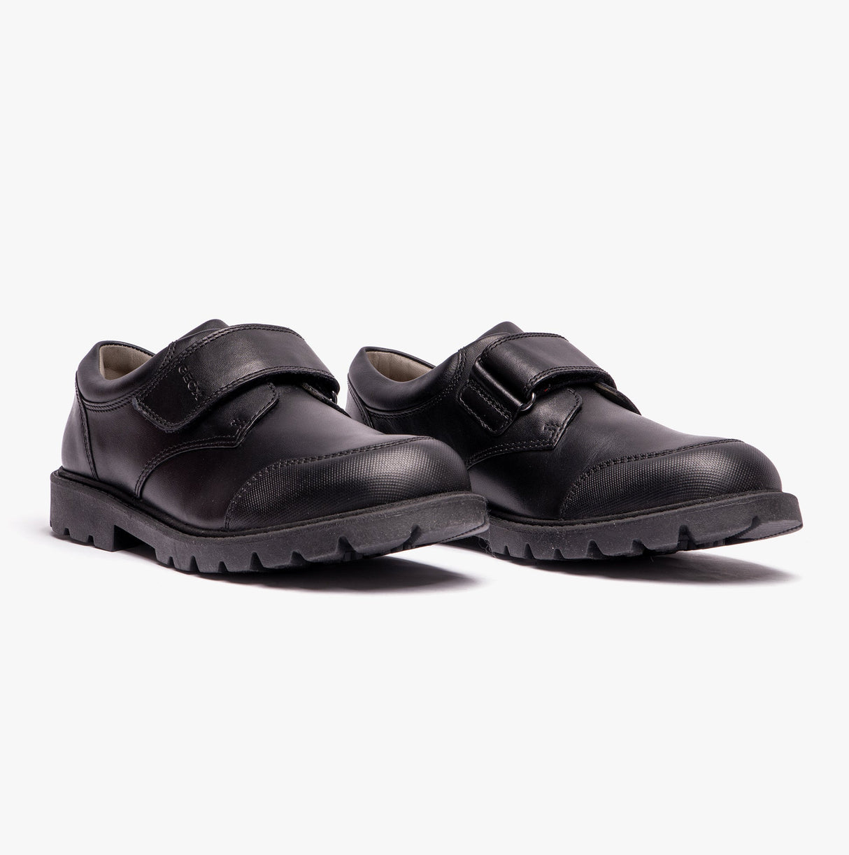 GEOX J SHAYLAX BOY Boys Formal School Shoes Black