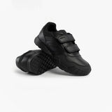 GEOX J RANN-E BOY Unisex Kids Touch Fasten Trainers Black