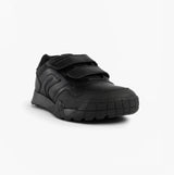 GEOX J RANN-E BOY Unisex Kids Touch Fasten Trainers Black