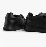 GEOX J RANN-E BOY Unisex Kids Touch Fasten Trainers Black