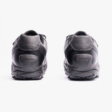 GEOX N.SAVAGE B B Boys Leather Touch Fasten School Shoes Black