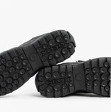 GEOX SAVAGE B Boys Waterproof School Shoes Black