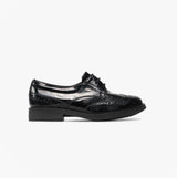 GEOX AGATA Girls Shoes Patent Black