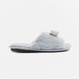 Jo & Joe EMPRESS Womens Open Toe Mule Slippers Grey
