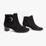 Gabor HEMP Womens Ankle Boots Black