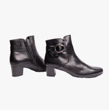 Gabor HEMP Womens Ankle Boots Black