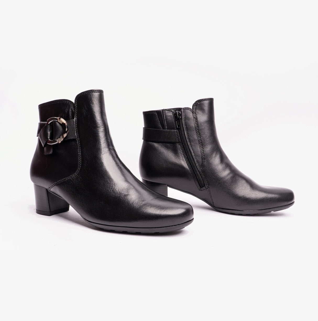 Gabor HEMP Womens Ankle Boots Black