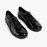 Gabor WISDOM Womens Trainers Black Patent