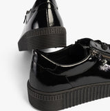 Gabor WISDOM Womens Trainers Black Patent