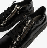 Gabor WISDOM Womens Trainers Black Patent