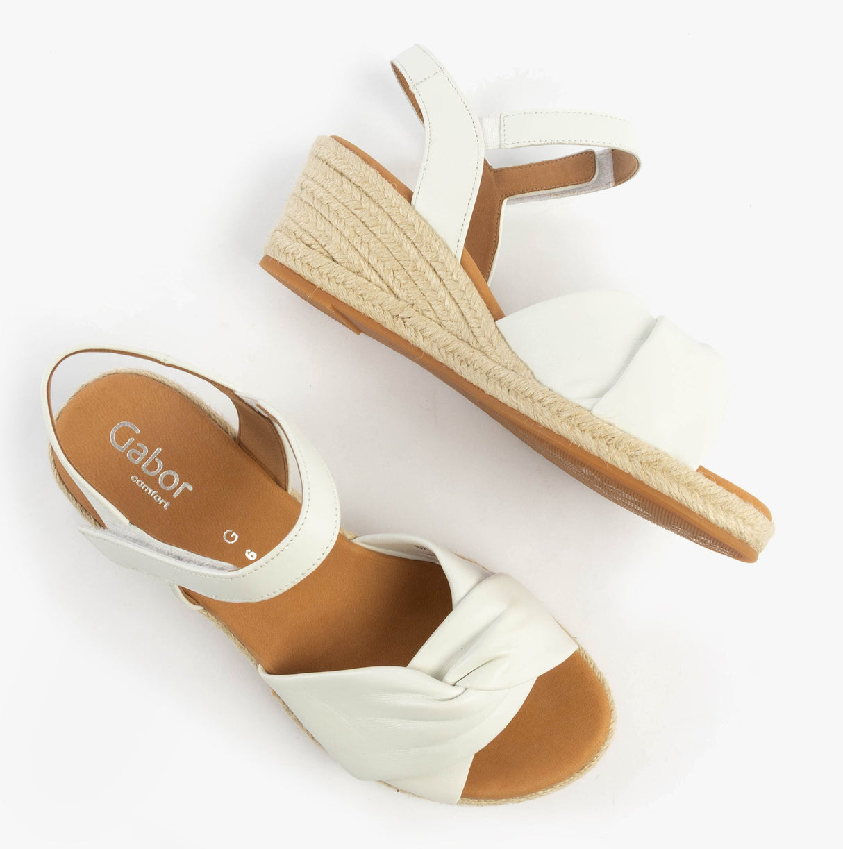 Gabor MOON Womens Sandals White