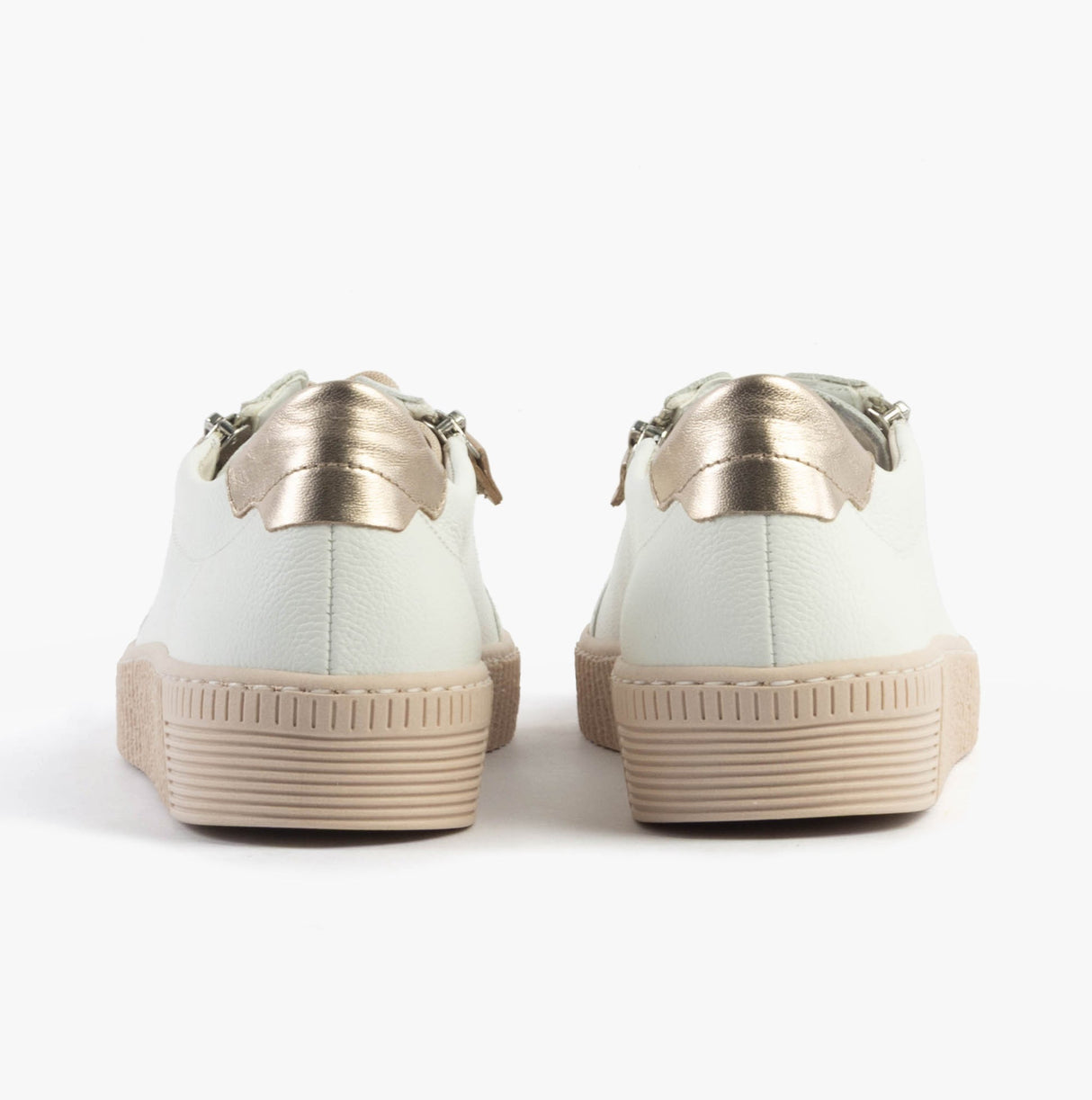 Gabor WISDOM Womens Trainers White Pink