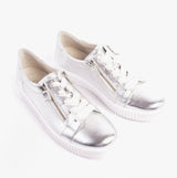 Gabor WISDOM Womens Trainers Silver
