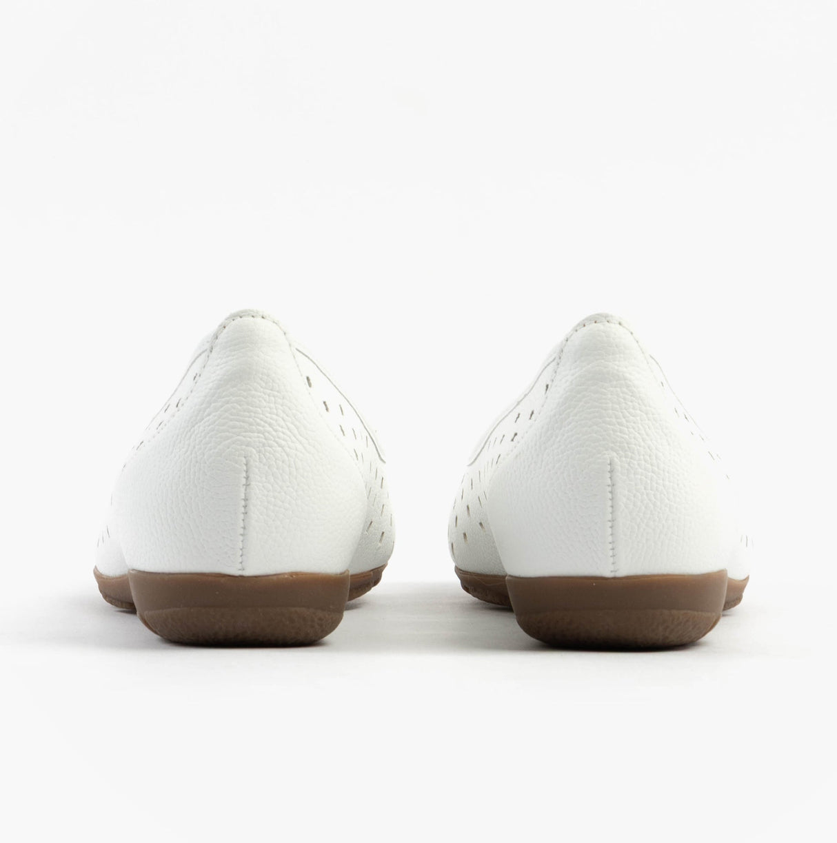 Gabor RUFFLE Womens Shoes White
