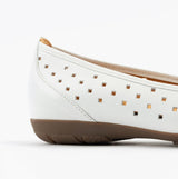 Gabor RUFFLE Womens Shoes White
