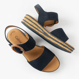 Gabor ANDRE Womens Sandals Blue