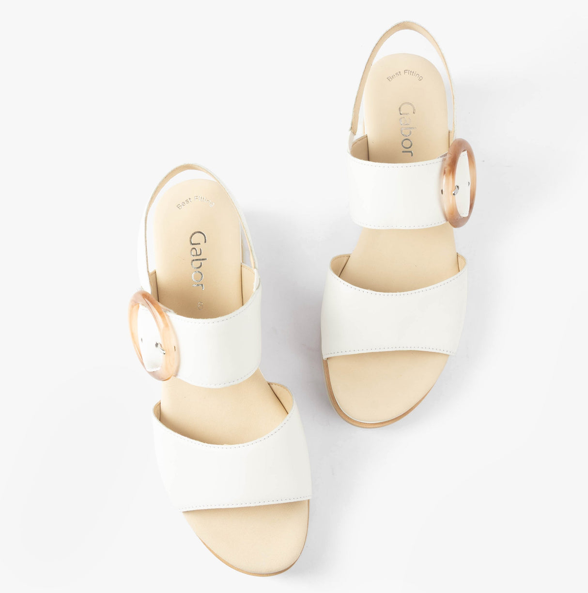 Gabor YEO Womens Sandals White