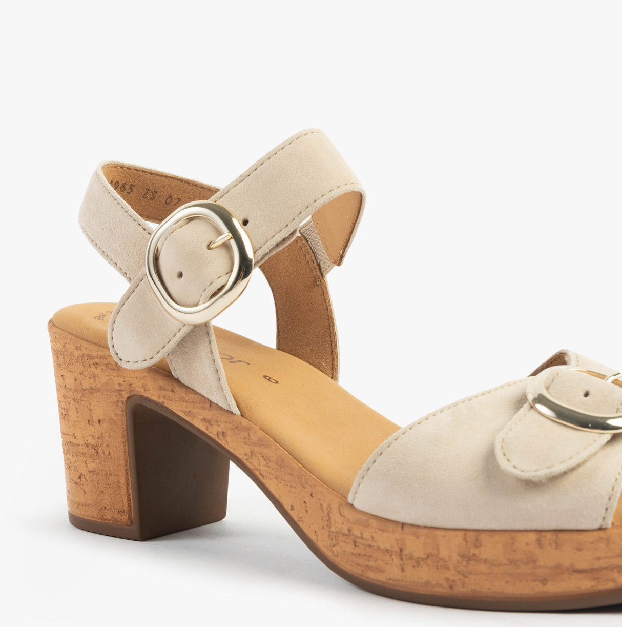 Gabor FANTASTICA Womens Sandals Oak Suede