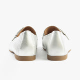 Gabor JACKIE Womens Loafers Silver