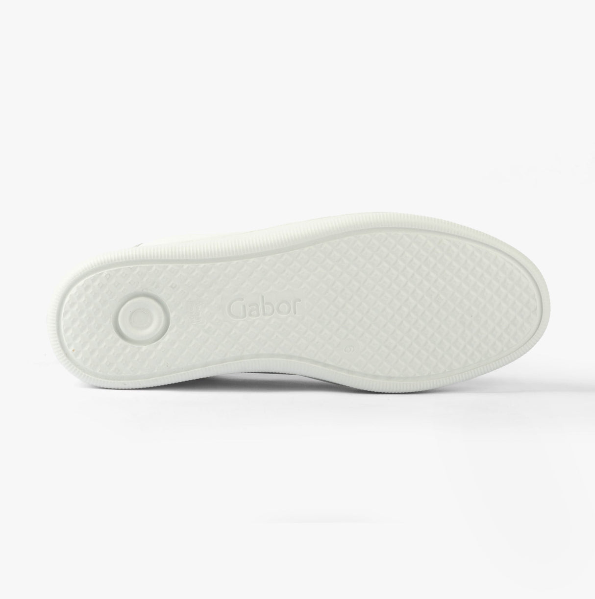 Gabor KEYSTONE Womens Trainers White/Pewter/Silver