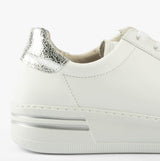 Gabor KEYSTONE Womens Trainers White/Pewter/Silver