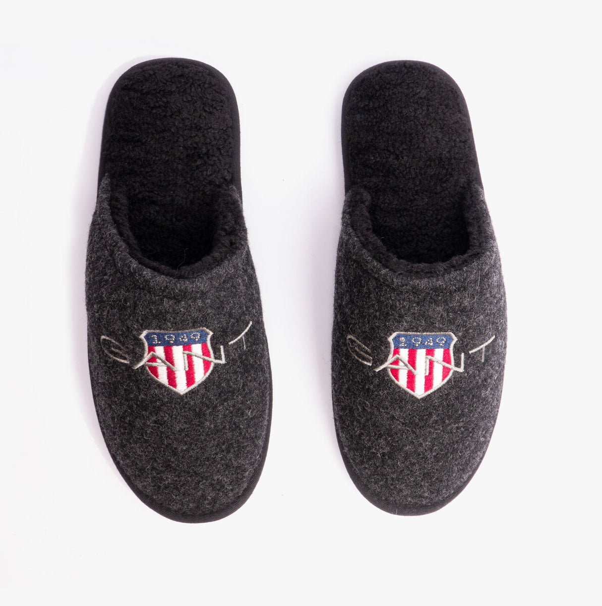 GANT TAMAWARE Mens Mule Slippers Black