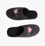 GANT TAMAWARE Mens Mule Slippers Black