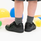 GEOX ARZACH Boys Touch Fasten School Shoes Black