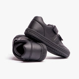 GEOX ELVIS B Boys Touch Fasten School Shoes Black