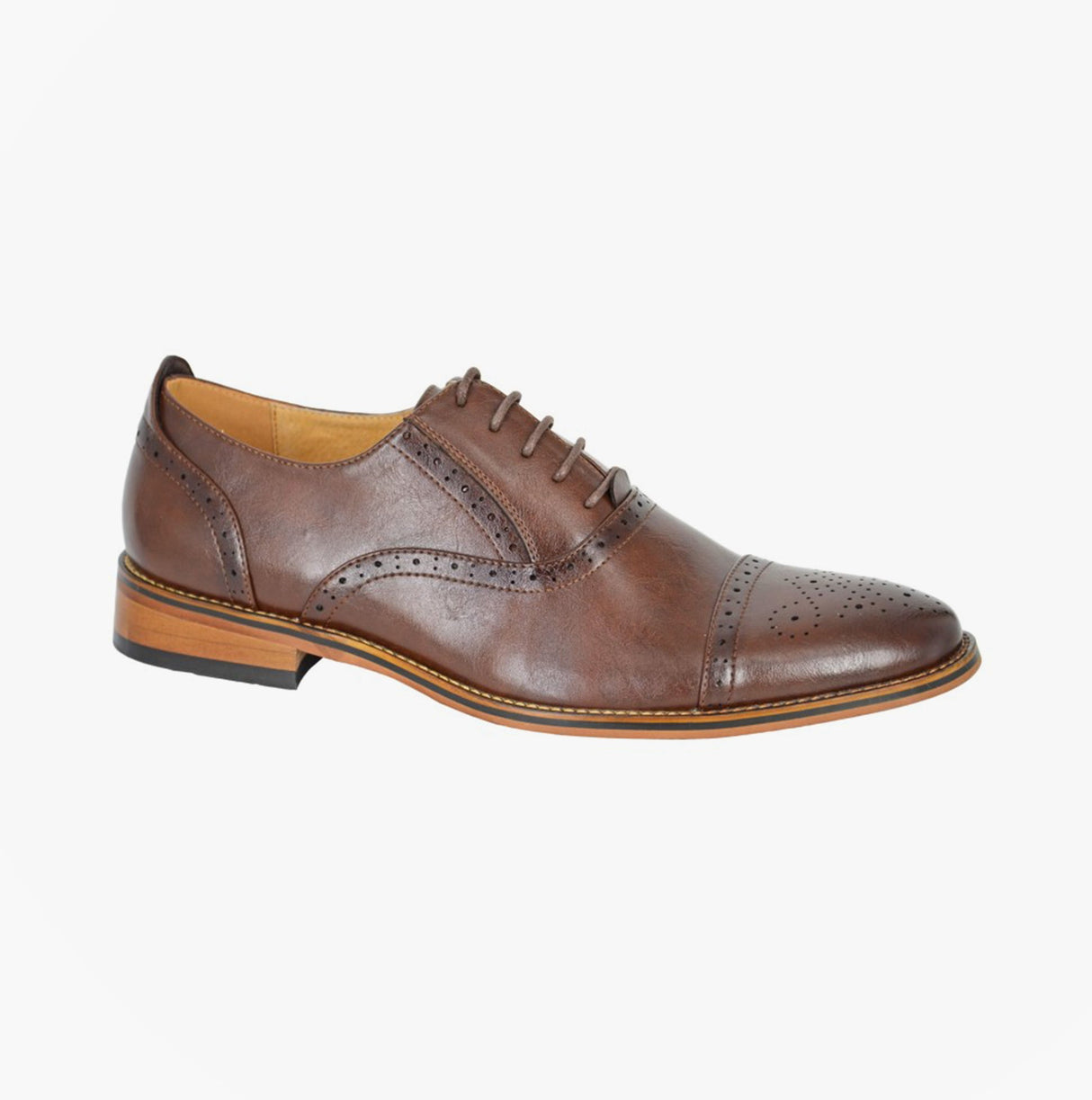 Goor M516DB Mens Shoes Dark Brown