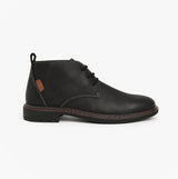 Goor CALEB Mens Nubuck Chukka Boots Black