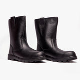 Grafters M021A Mens Rigger Safety Boots Black