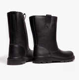 Grafters M021A Mens Rigger Safety Boots Black