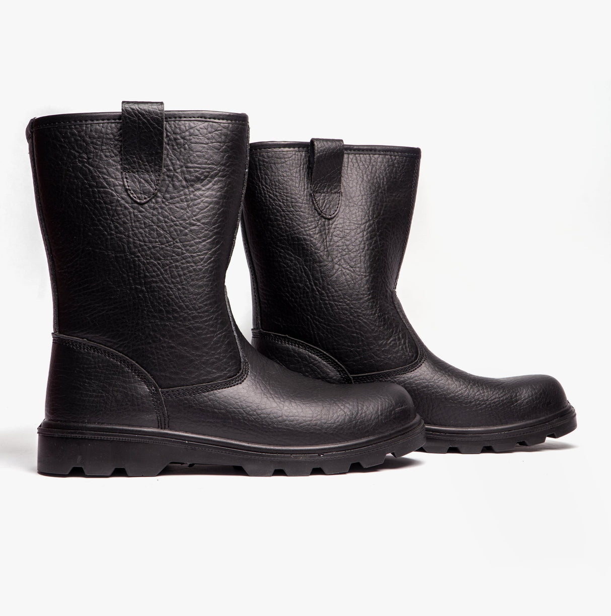 Grafters M021A Mens Rigger Safety Boots Black