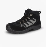 Grafters M074A Mens Safety Ankle Boots Black