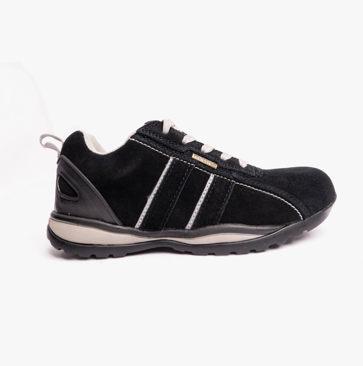 Grafters M090AS Unisex Safety Trainers Black/Grey